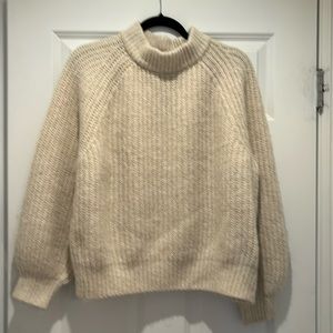 Universal Thread cream chunky knit sweater